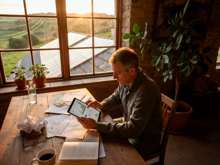 Paneles solares para impulsar el ahorro y la sostenibilidad rural