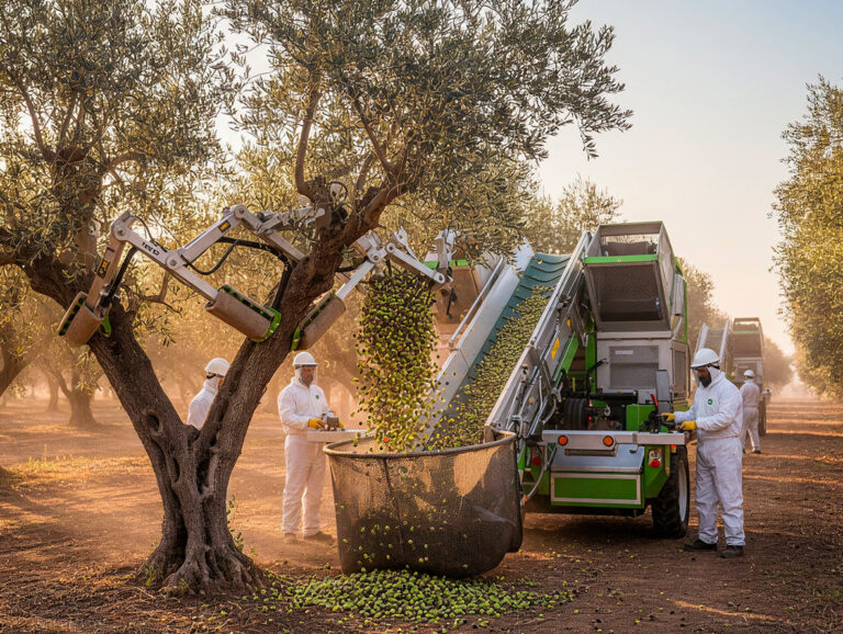 Maquinaria agrícola para olivar y pistacho en AOVE & NUTS 2026