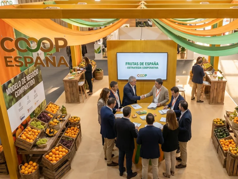 Ayudas para Fruit Attraction 2026 en Castilla-La Mancha: cómo acceder y quién puede beneficiarse Ayudas para Fruit Attraction 2026 en Castilla-La Mancha stand agrícola