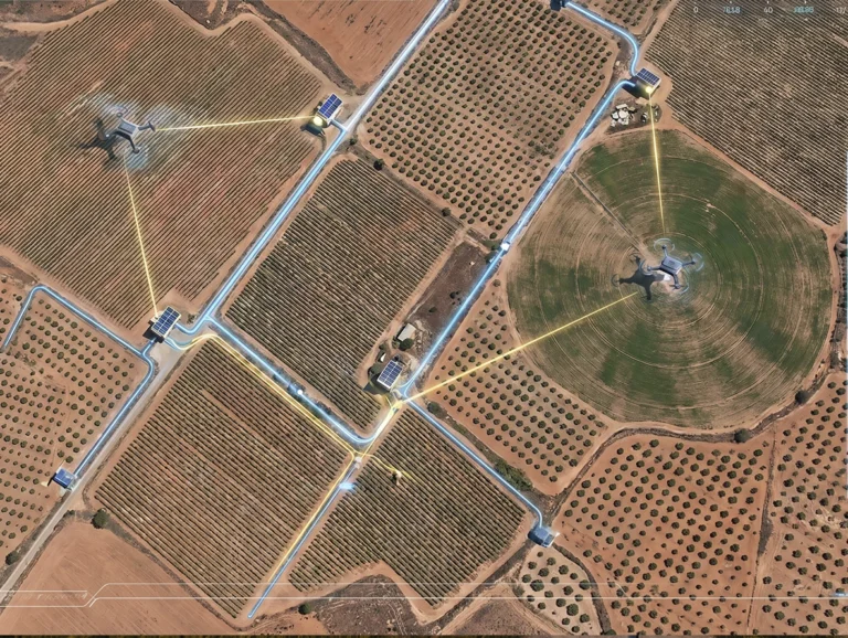 Inteligencia hídrica en el regadío: cómo la IA está transformando el uso del agua en agricultura Inteligencia hídrica en el regadío con sensores y tecnología agrícola