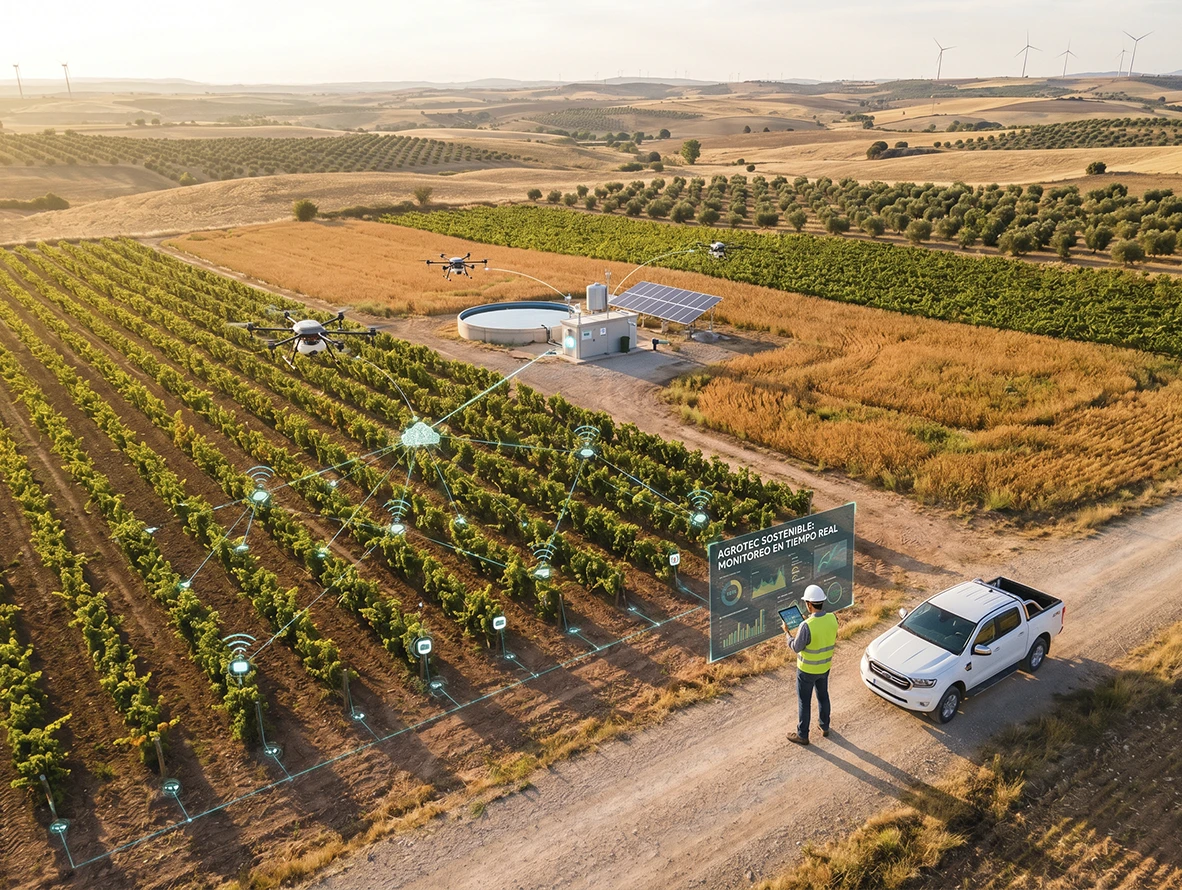 Soluciones agrícolas digitales: cómo la IA está revolucionando el regadío en Castilla-La Mancha
