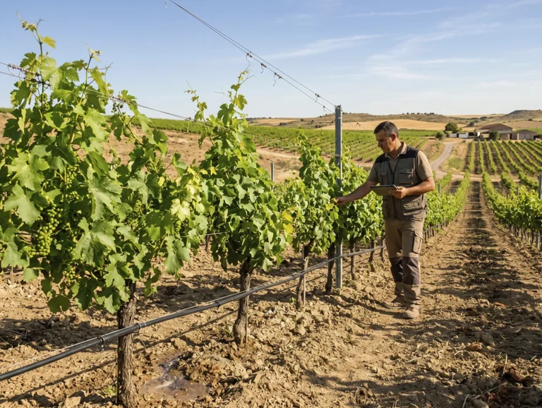 Programación de riegos en junio: cómo optimizar el agua en Castilla-La Mancha Programación de riegos en junio en cultivo de Castilla-La Mancha