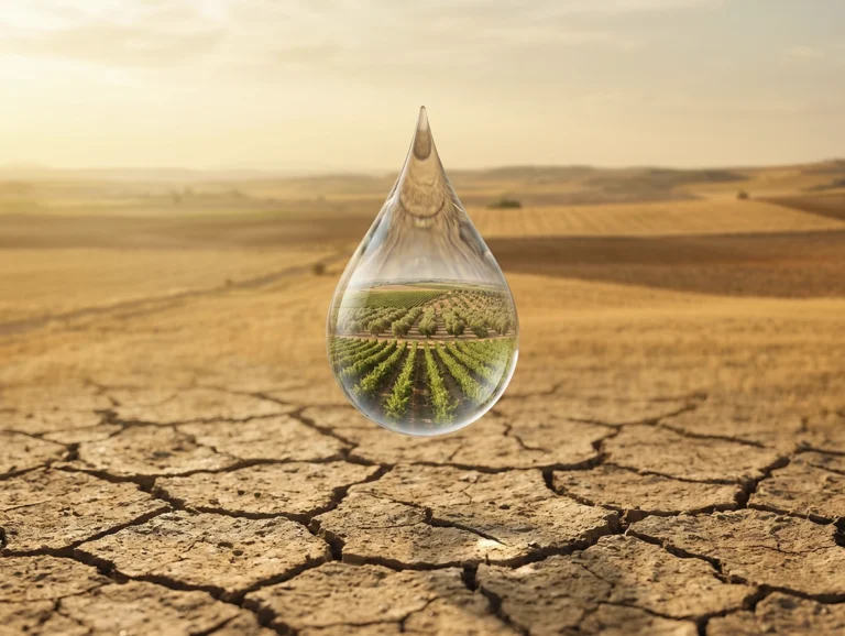 Comunidad de Regantes gestionando el agua para cultivos en Castilla-La Mancha